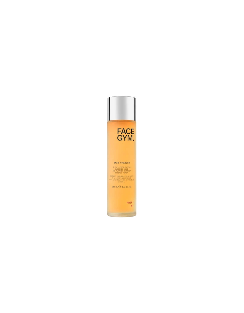 Skin Changer 2-in-1 Exfoliating Succinic Acid and Pumpkin Extract Essence Toner 100ml - FaceGym