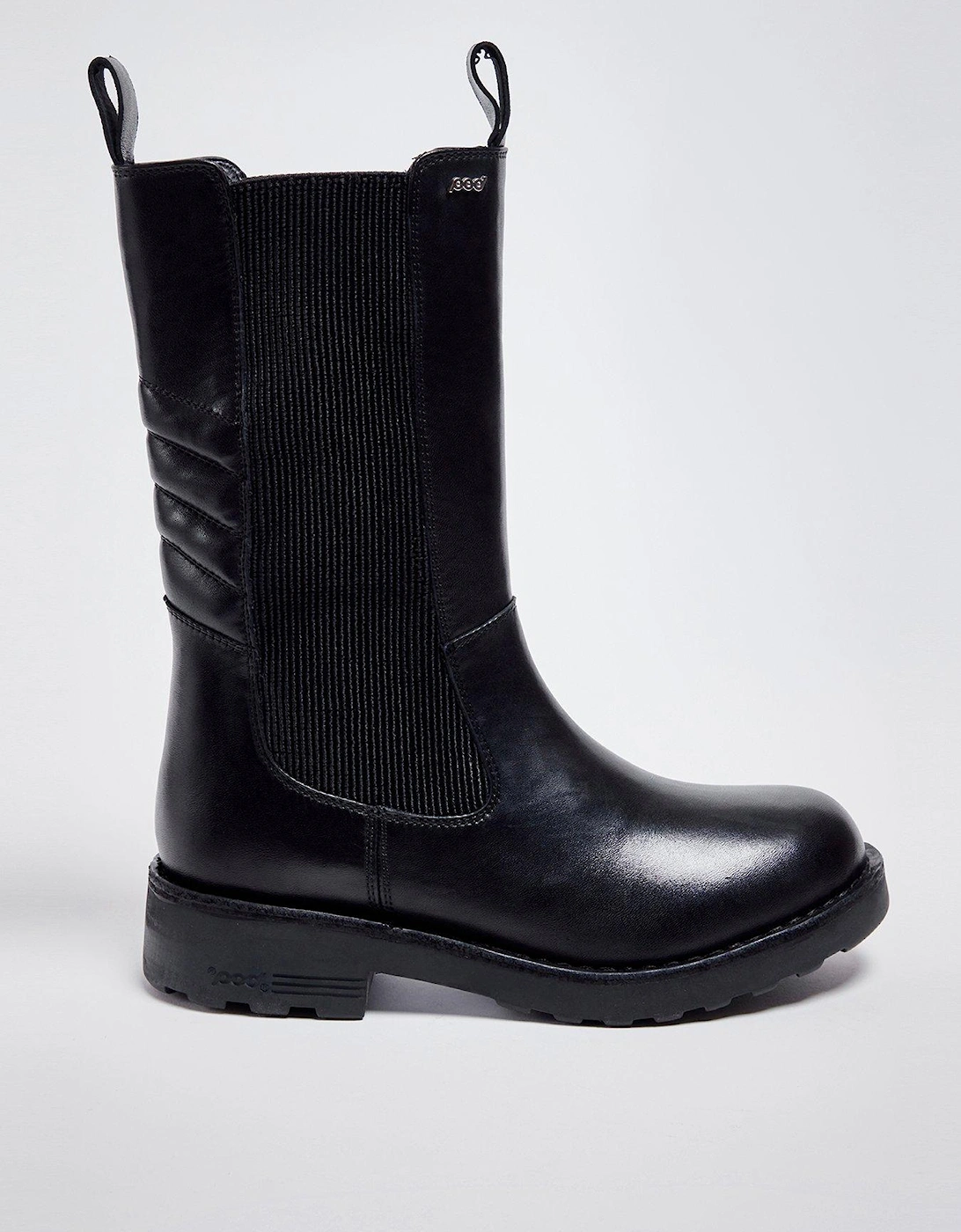 Indra Calf Boots - Black, 5 of 4