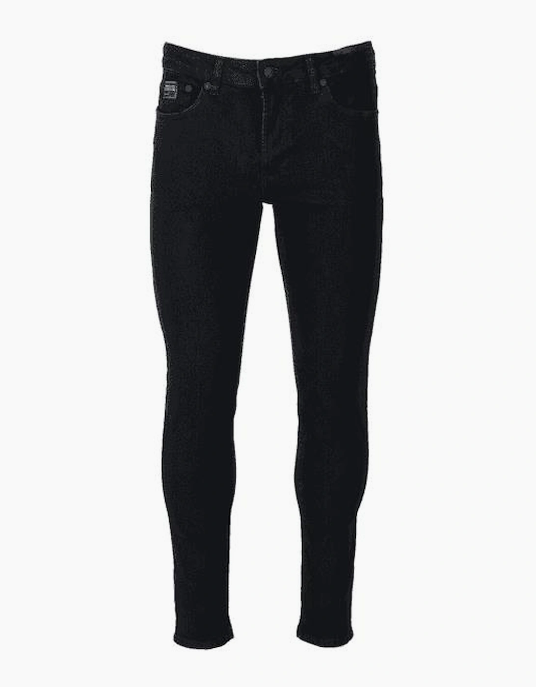 Versace Men's Slim Fit Indigo Blue Jeans - Grey