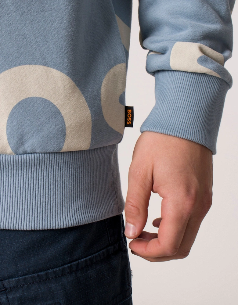 Logo Print Wecool Hoodie