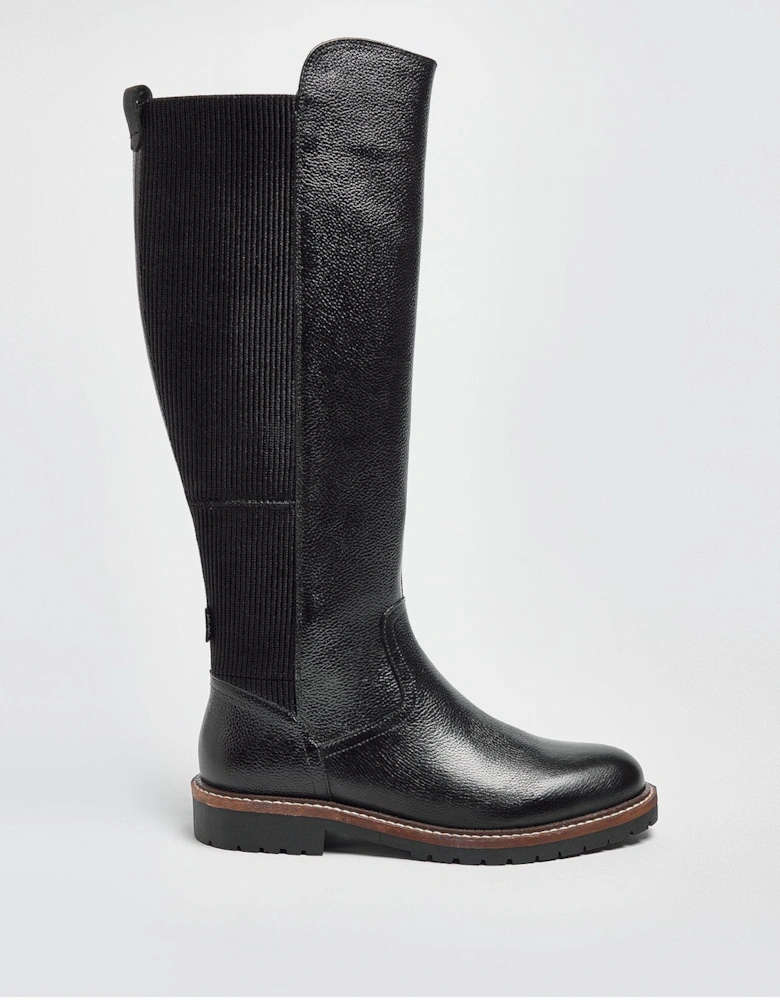 Karina Knee Boots - Black