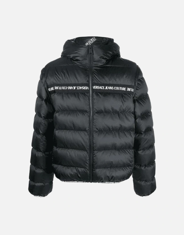 Nylon Black Puffer Jacket