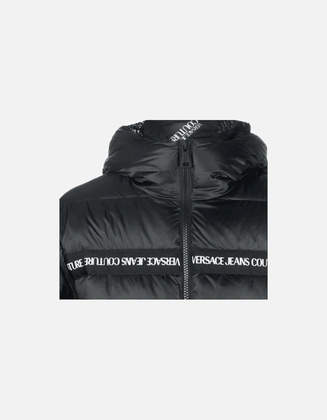 Nylon Black Puffer Jacket