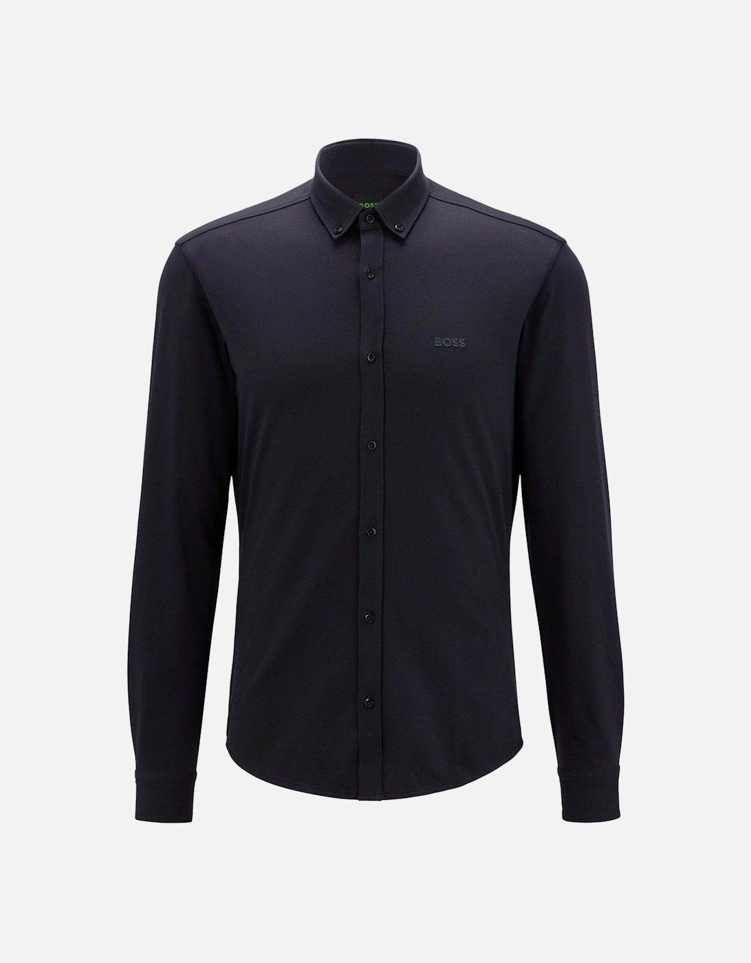 Dark Navy Biado R Long Sleeved Shirt., 2 of 1