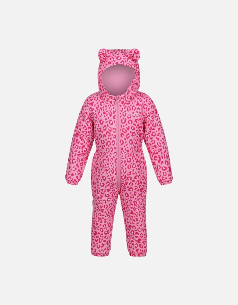 Childrens/Kids Penrose Leopard Print Puddle Suit