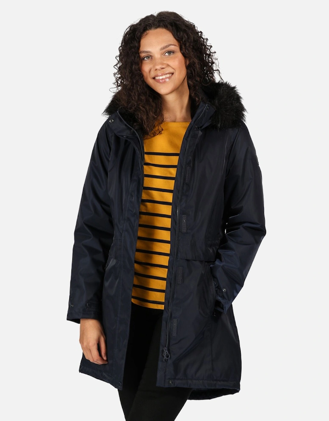 Womens Lexis Waterproof Insulated Parka Coat Jacket, 9 of 8