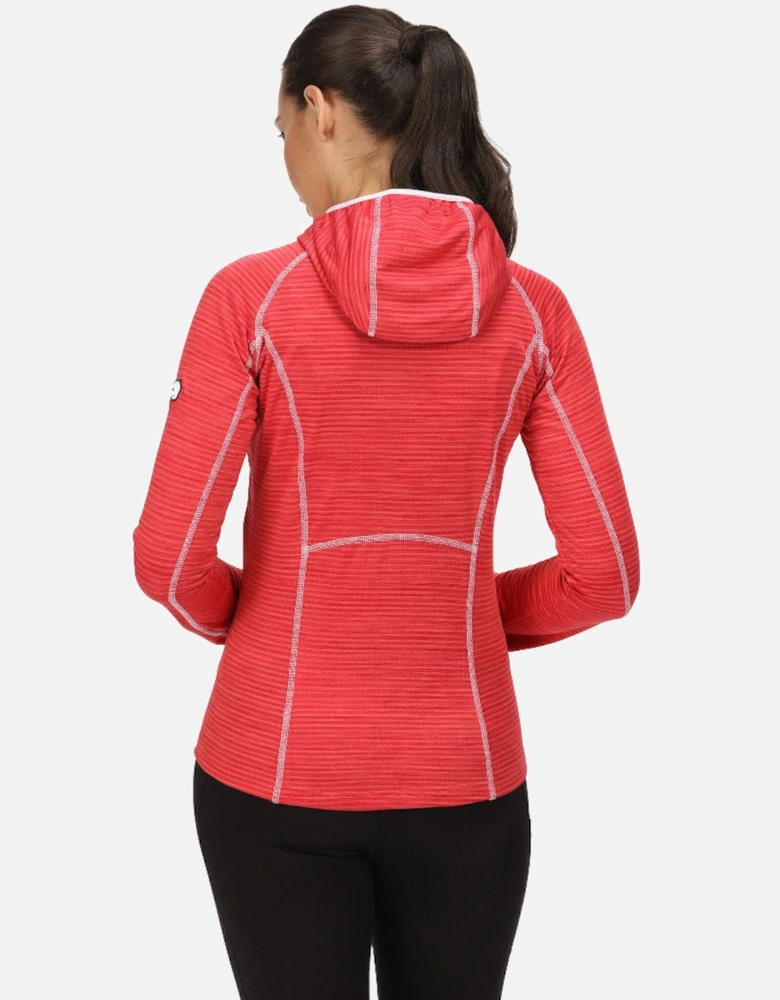 Womens Yonder Full Zip Grid Fleece Hoody