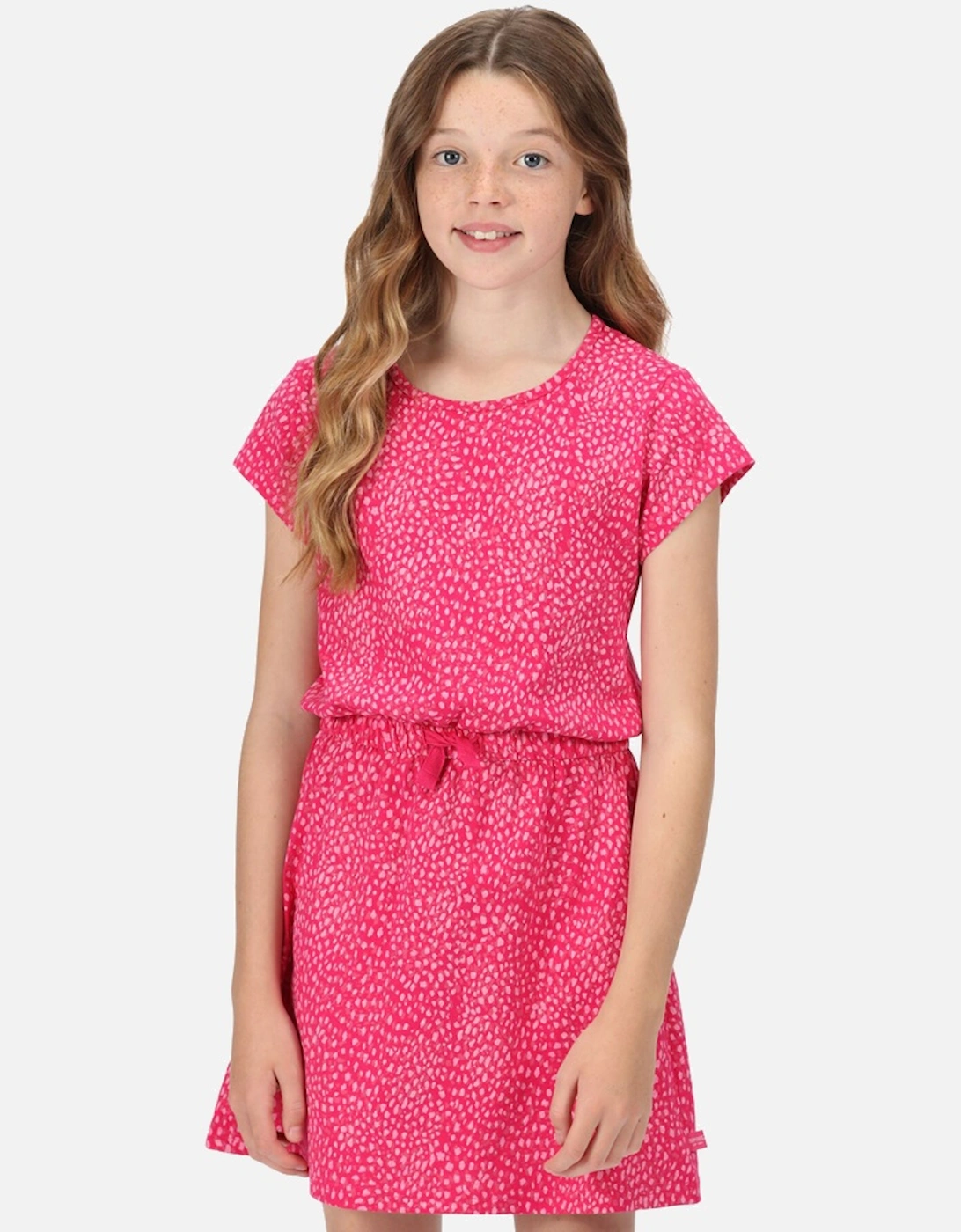 Girls Catrinel Coolweave Cotton Jersey Sun Dress, 5 of 4