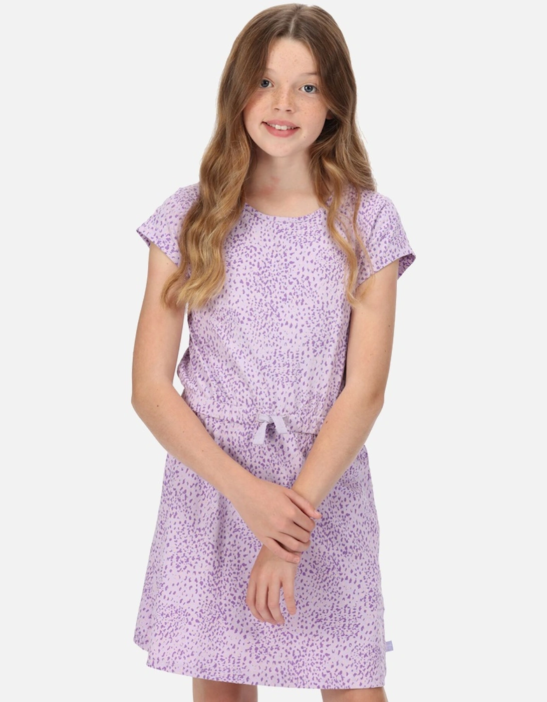 Girls Catrinel Coolweave Cotton Jersey Sun Dress, 3 of 2