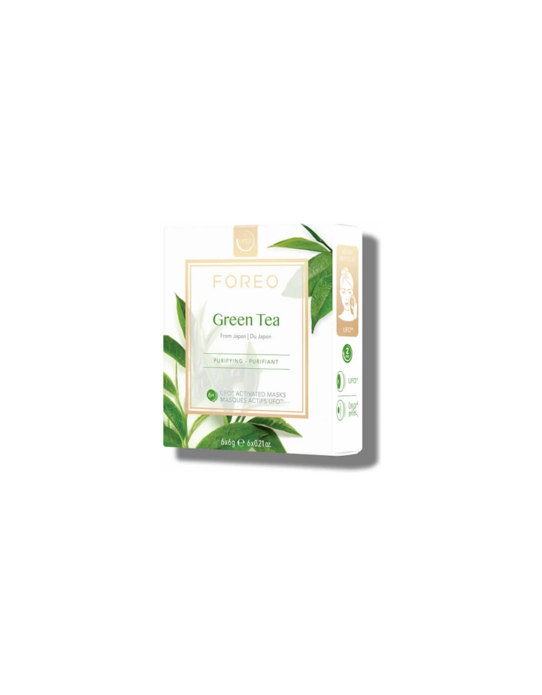 Green Tea UFO Purifying Face Mask (6 Pack) - - Green Tea UFO Purifying Face Mask (6 Pack) - Amelia - Green Tea UFO Purifying Face Mask (6 Pack) - Alexandra - Green Tea UFO Purifying Face Mask (6 Pack) - Courtney - Green Tea UFO Purifying Face Mask (6 Pack) - Zoey