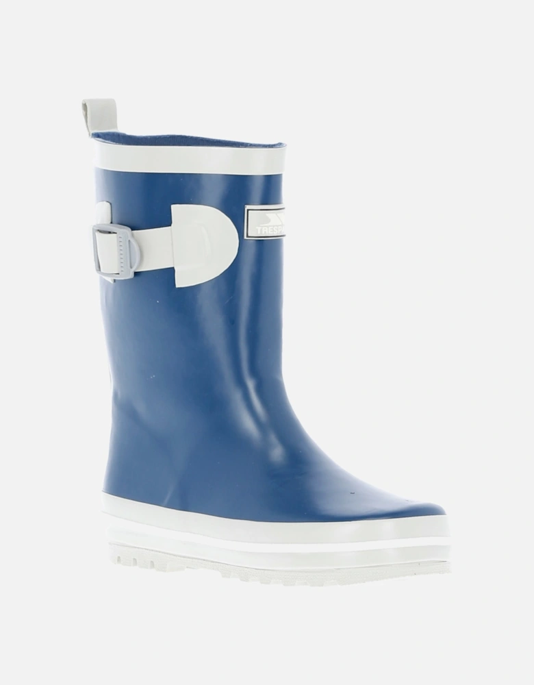 Boys Girls March Waterproof Welly Wellington Boots