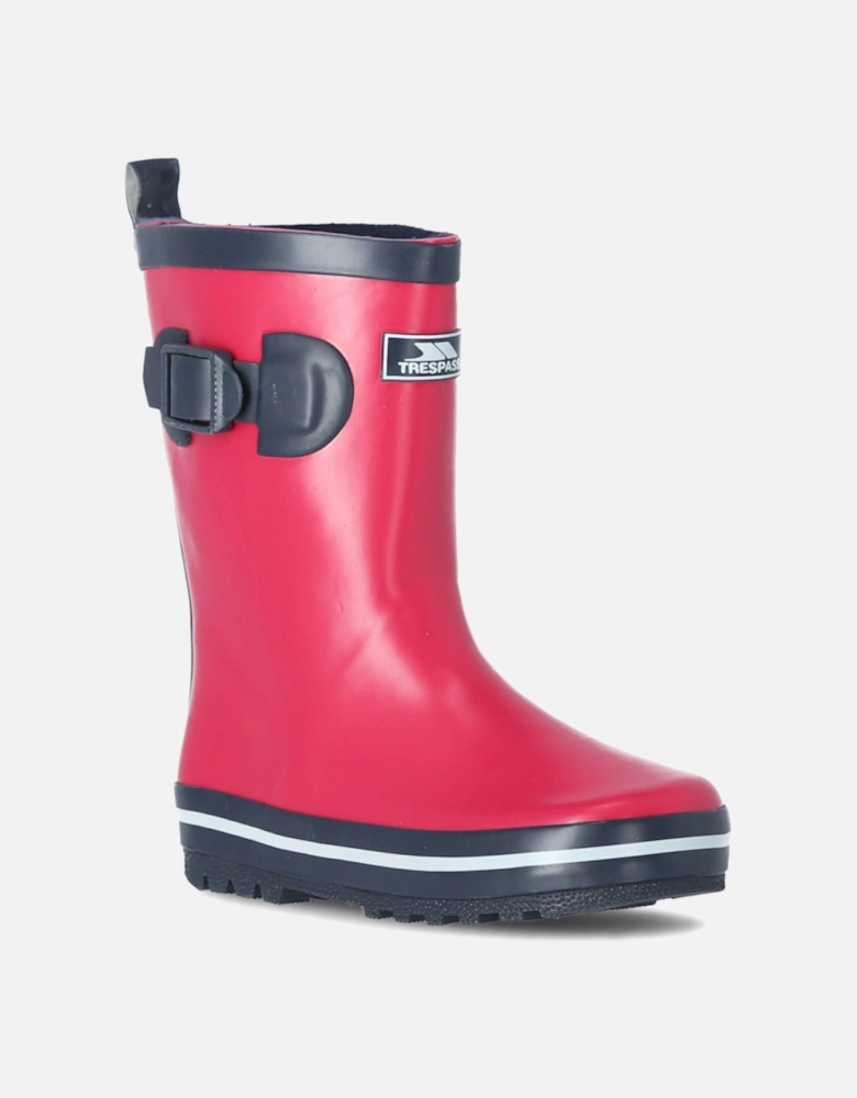 Boys Girls March Waterproof Welly Wellington Boots