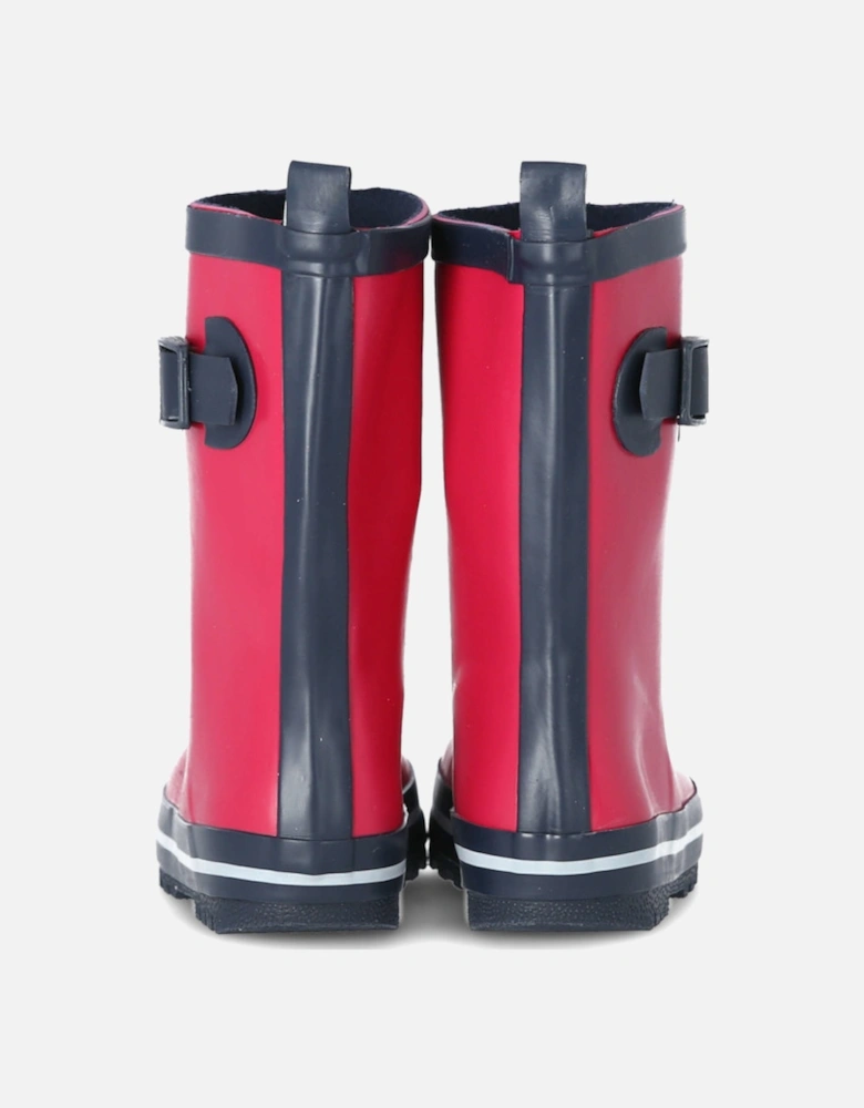 Boys Girls March Waterproof Welly Wellington Boots