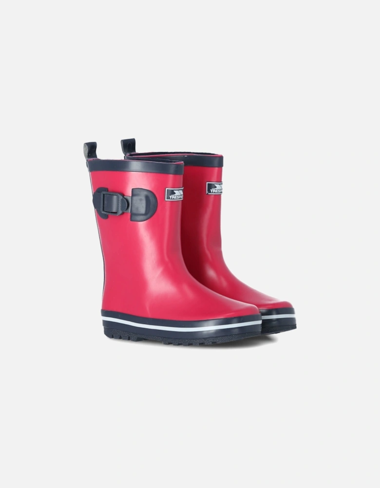 Boys Girls March Waterproof Welly Wellington Boots