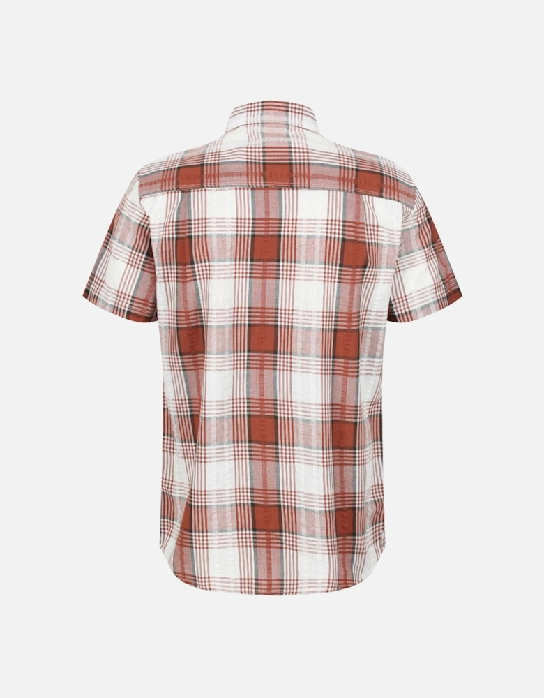 Mens Deakin IV Coolweave Cotton Short Sleeve Shirt