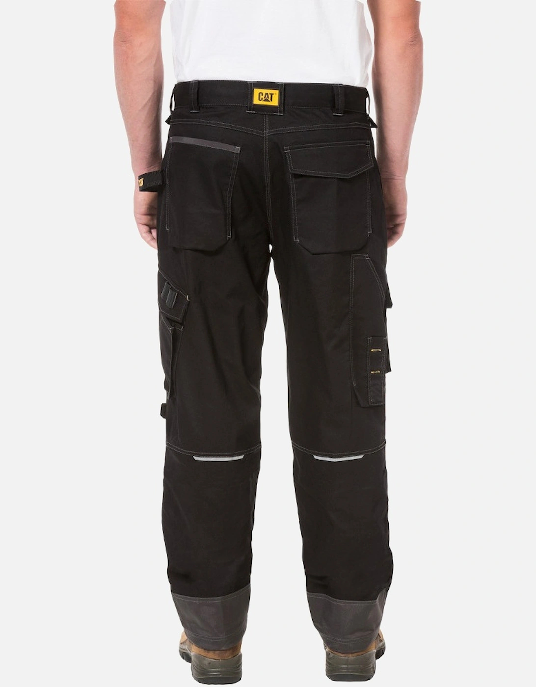 Mens H2O Defender Reflective Durable Work Trousers Pants