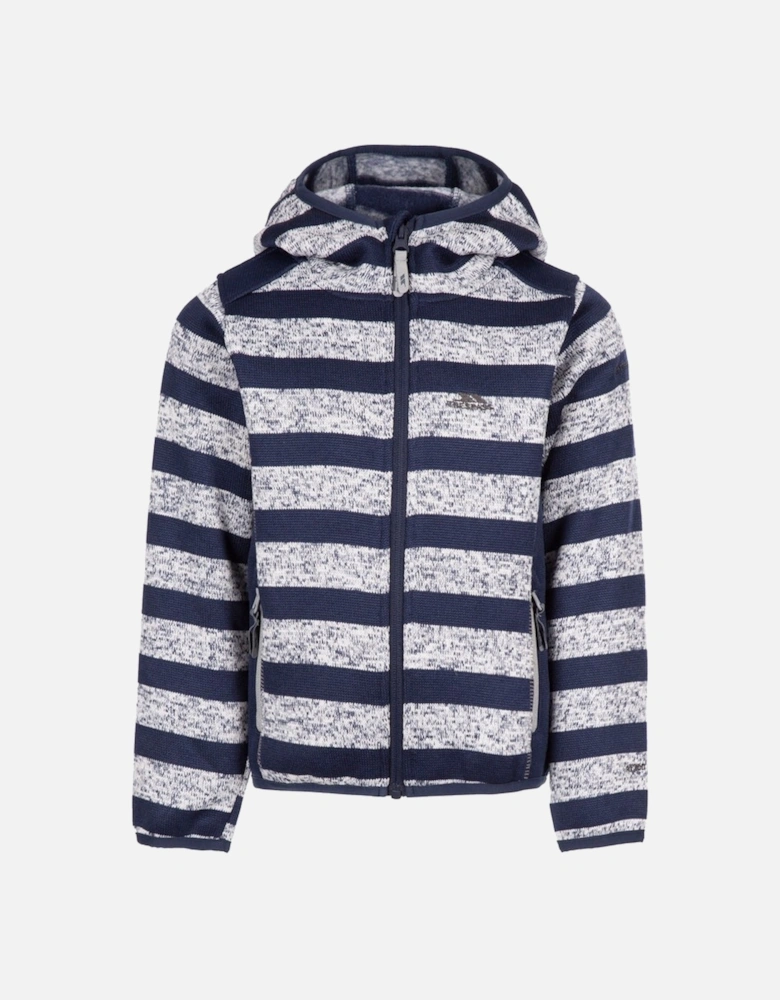 Childrens/Kids Conjure Stripe Marl Fleece Jacket