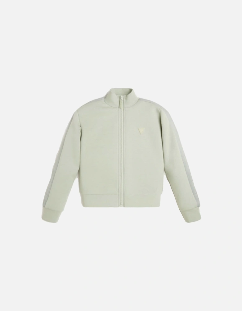 KIDS-GIRLS TAPE LOGO JACKET MINT