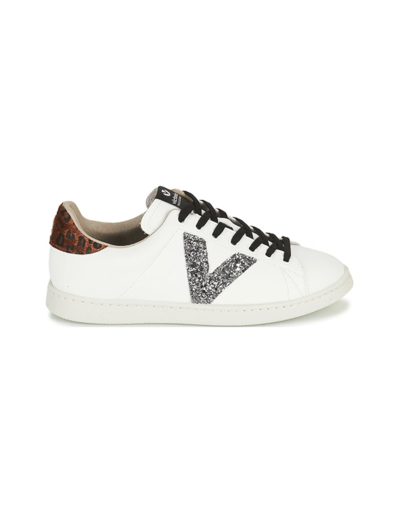 TENIS EFECTO PIEL GLITTER