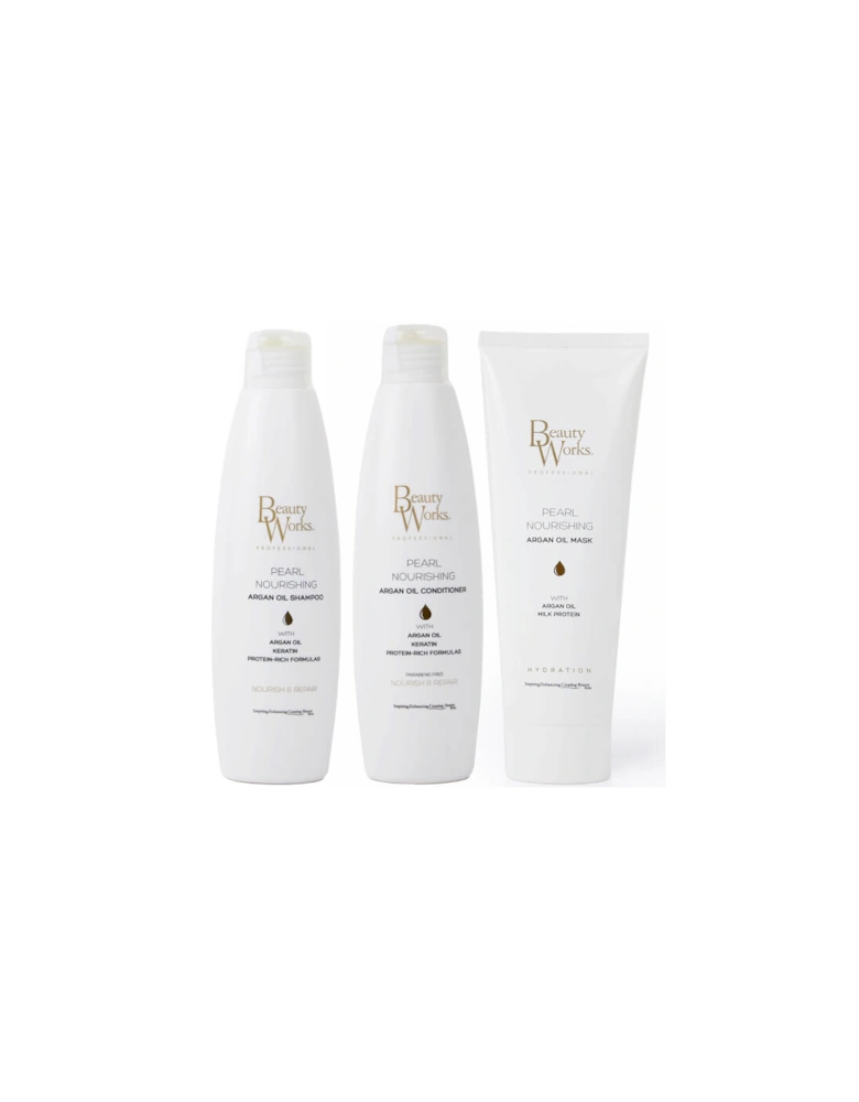 Pearl Nourishing Smoothing Trio - Beauty Works