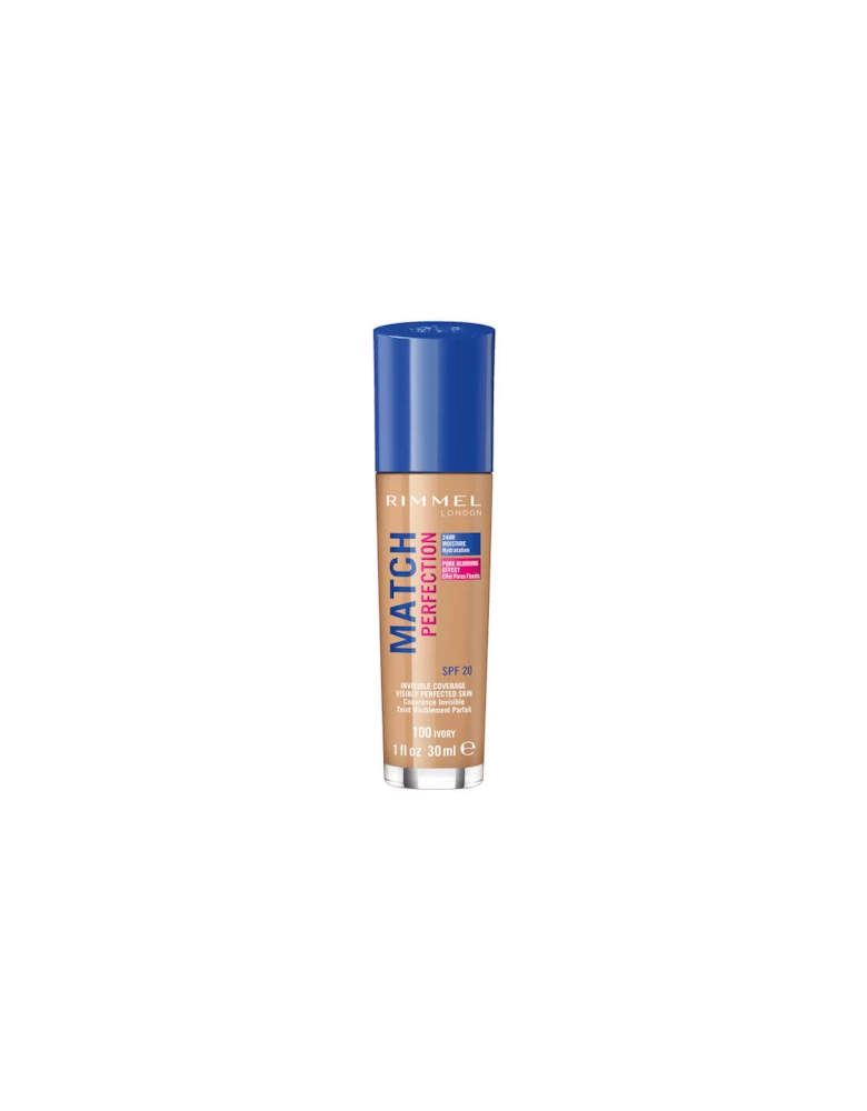 London SPF 20 Match Perfection Foundation - Ivory