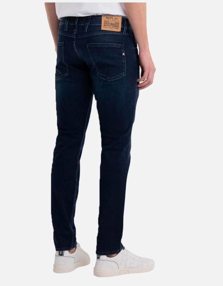 Anbass Power Stretch Slim Fit Jean Navy