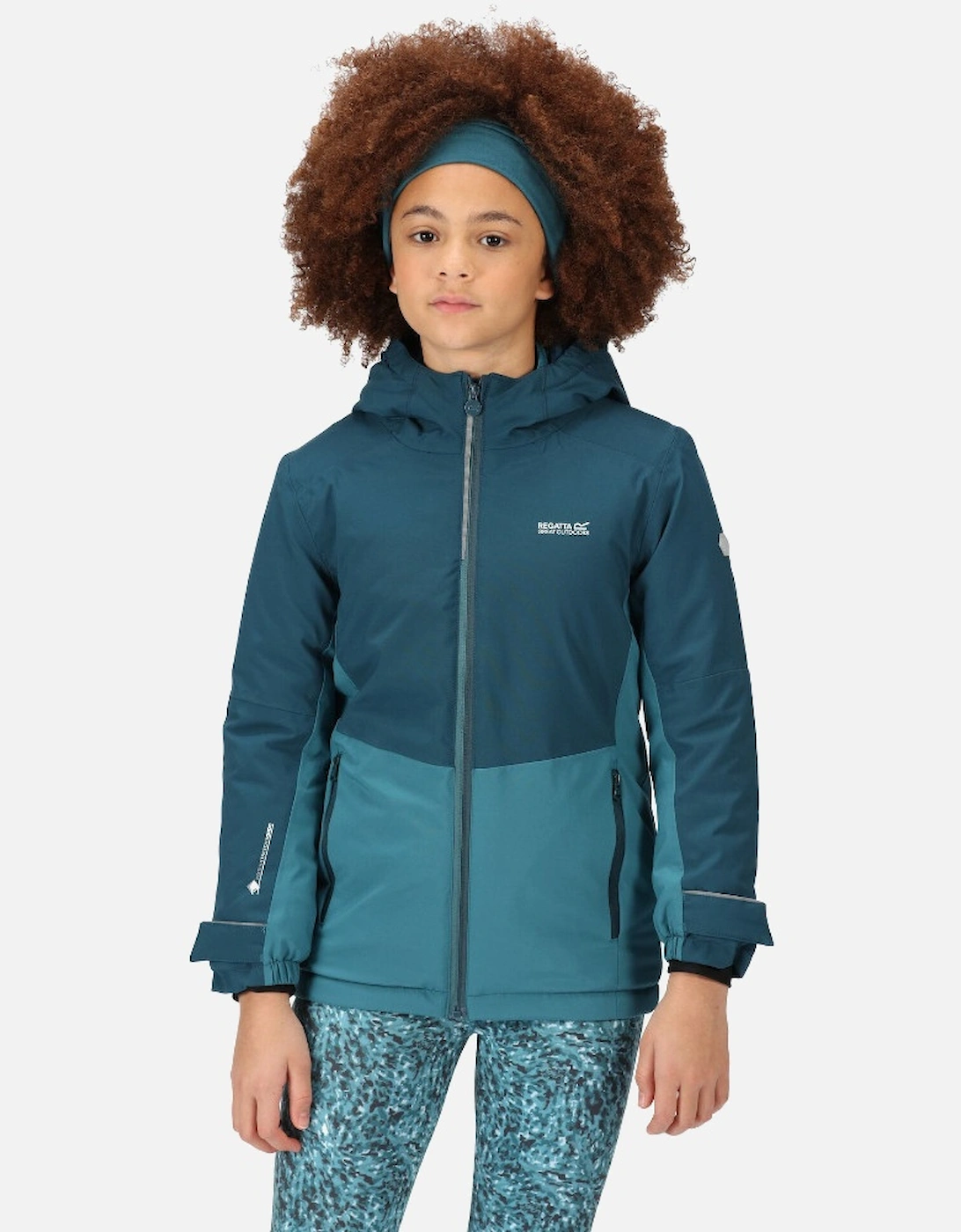 Girls Highton Padded III Waterproof Breathable Coat, 3 of 2
