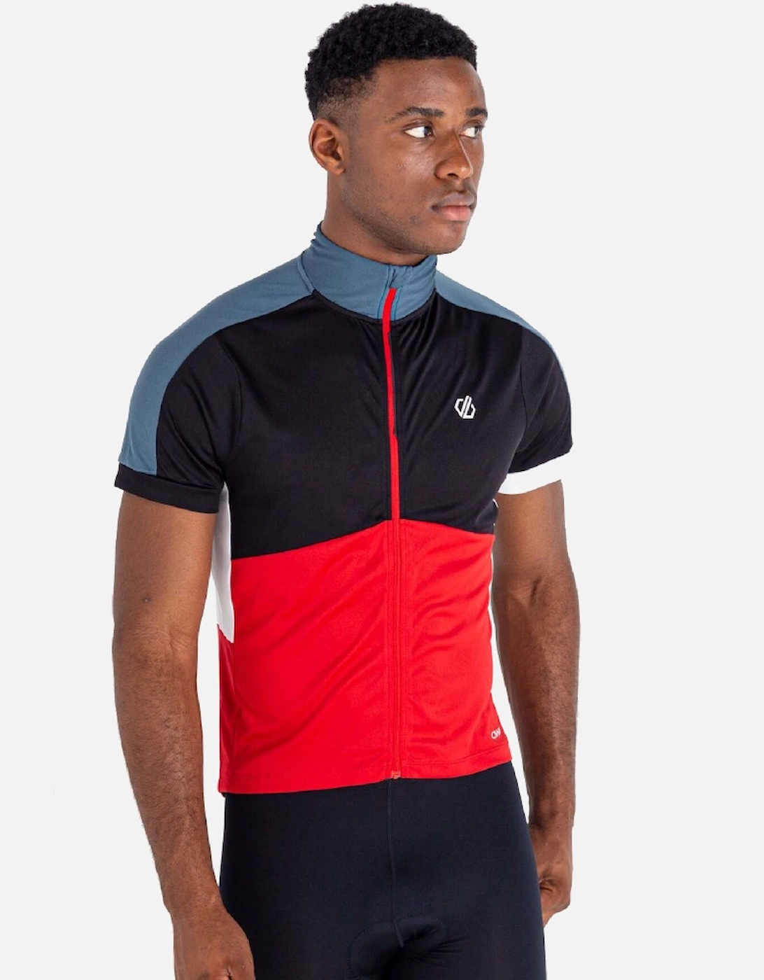 Mens Protraction II Wicking Cycling Jersey Top, 5 of 4
