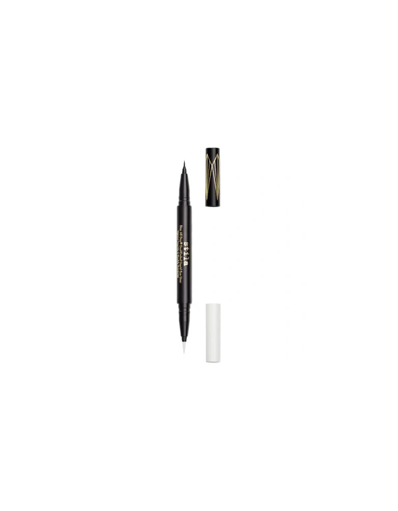 Stay All Day Dual-Ended Liquid Eye Liner - Intense Black/Snow
