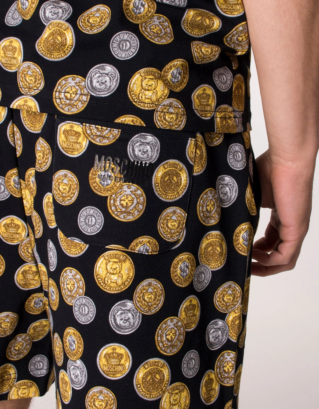 Printed Coin Sweat Shorts