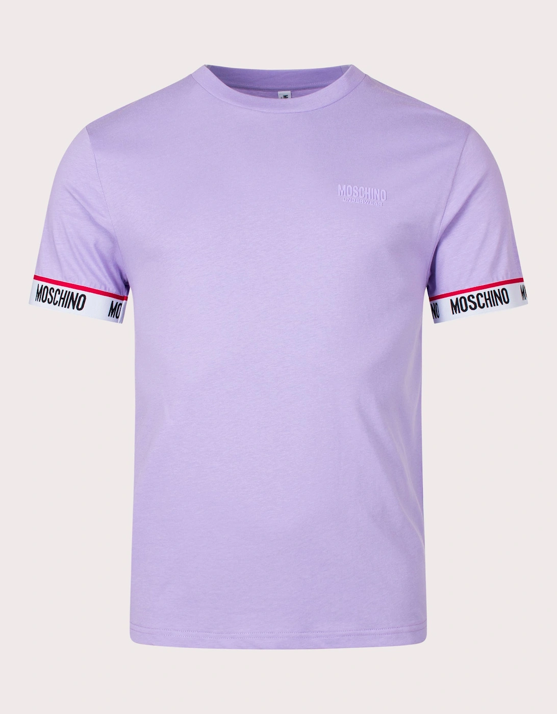 Taped Logo Cuff T-Shirt, 6 of 5