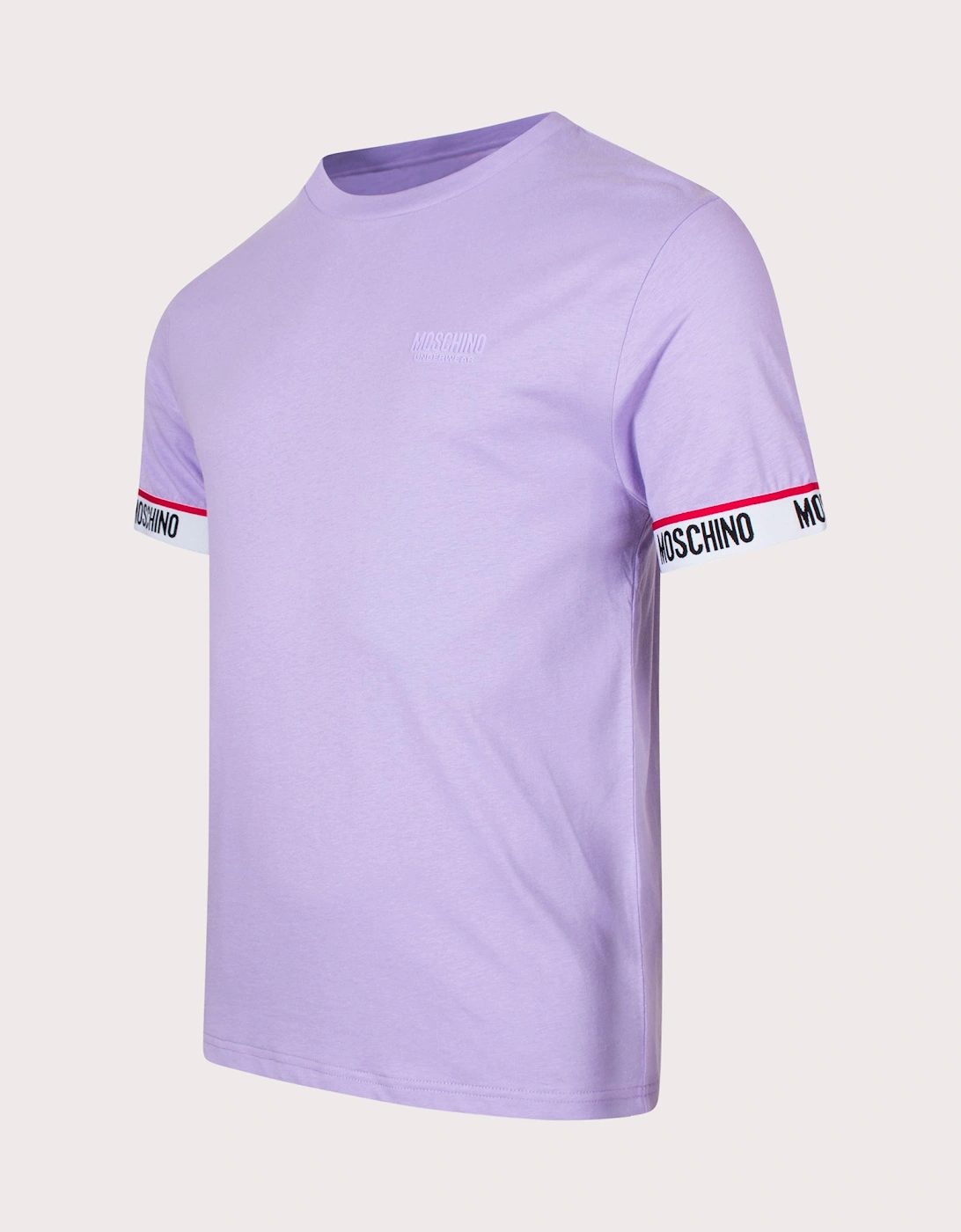 Taped Logo Cuff T-Shirt