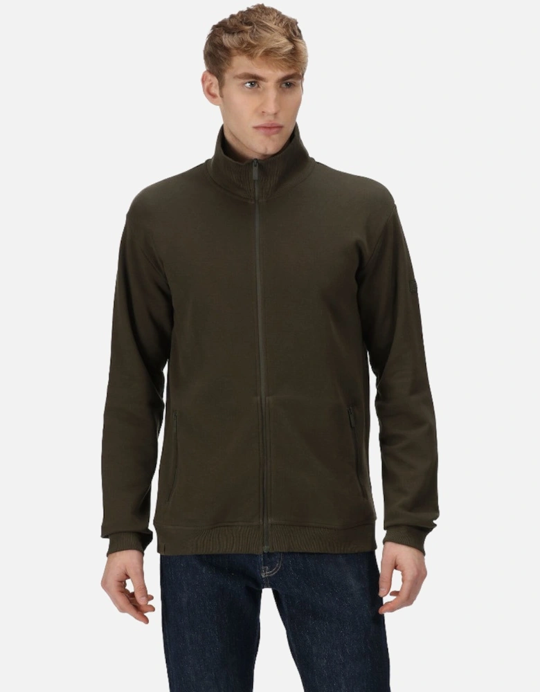 Mens Felton Sustainable Cotton Full Zip Fleece