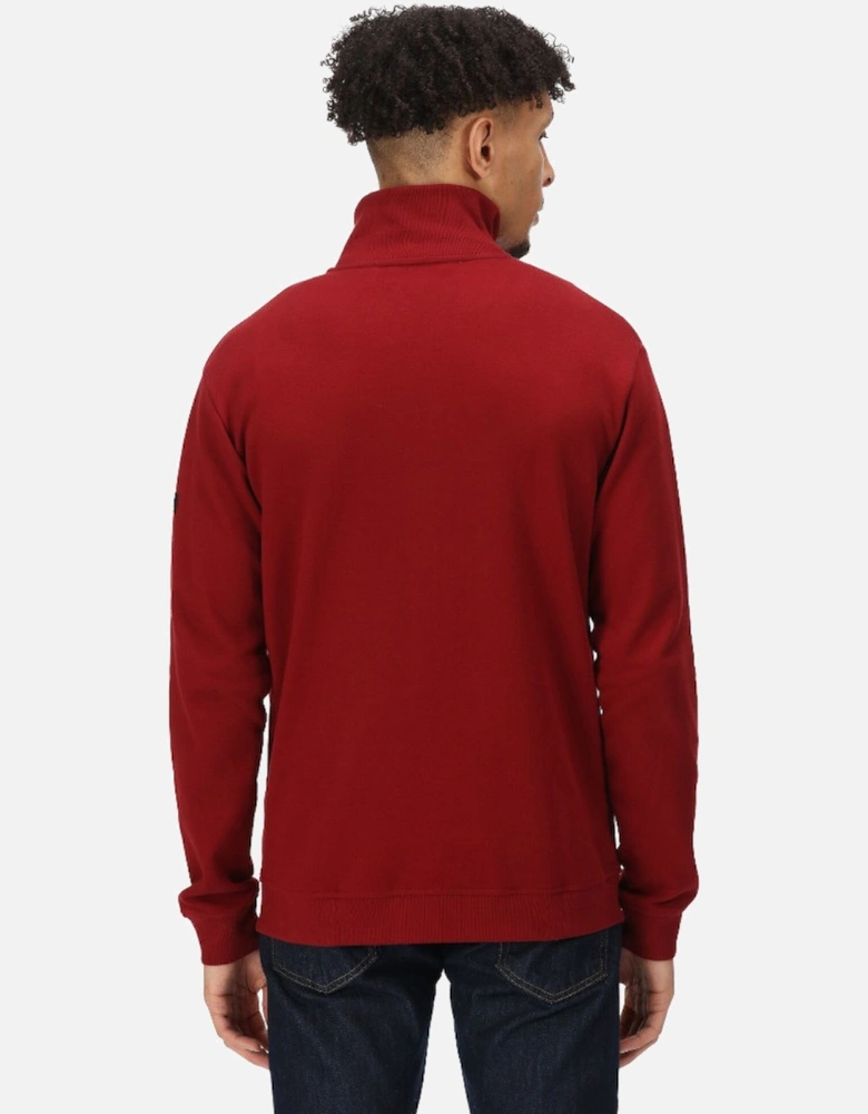 Mens Felton Sustainable Cotton Full Zip Fleece