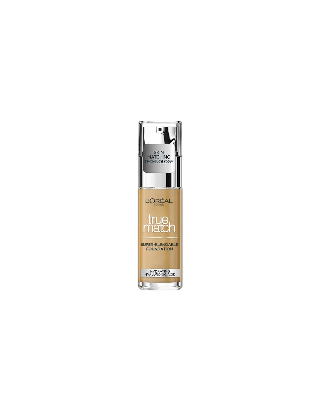 Paris True Match Liquid Foundation with SPF and Hyaluronic Acid - 4W Golden Natural, 2 of 1