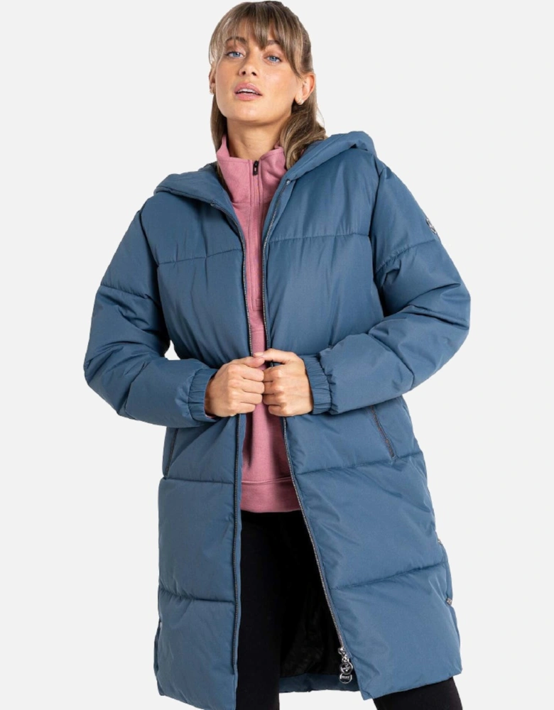 Womens Indulgent Long Length Waterproof Padded Coat