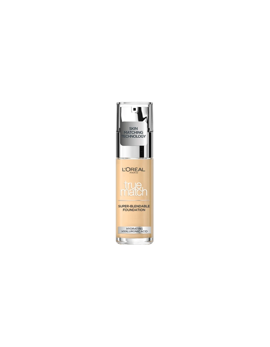Paris True Match Liquid Foundation with SPF and Hyaluronic Acid - Ivory, 2 of 1