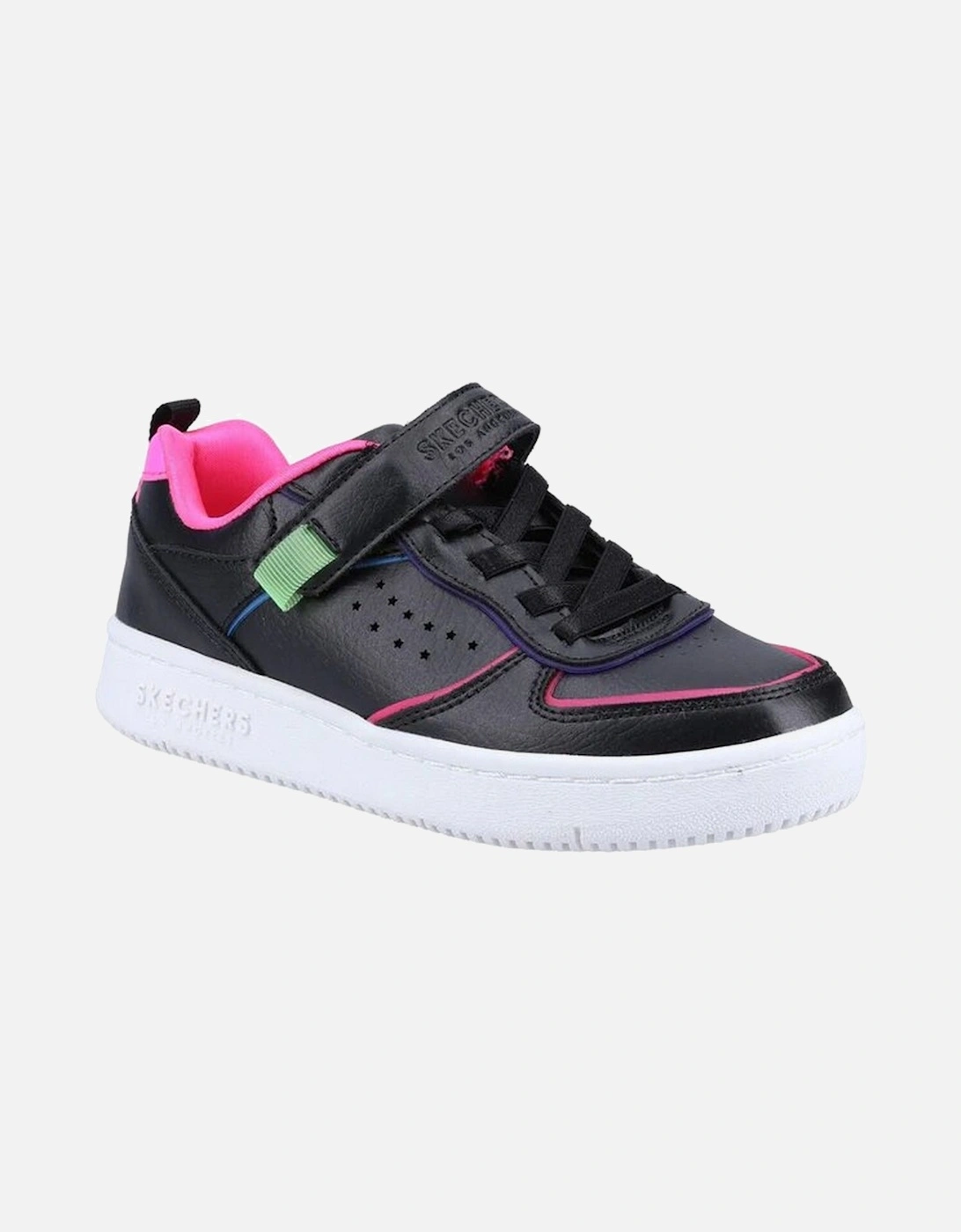 Girls Court Squad Color Remix Trainers, 5 of 4
