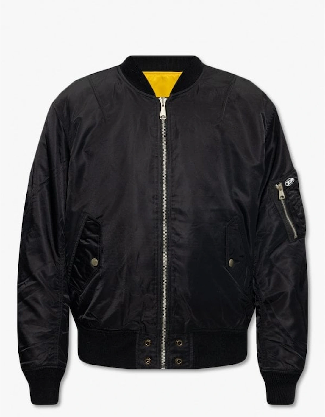 J-Fighters-NW Reversible Black/Yellow Bomber Jacket, 5 of 4