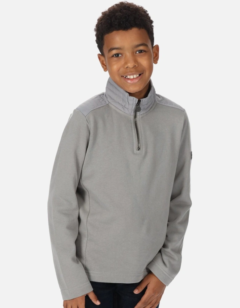 Boys Markas Half Zip Fleece Jacket Coat