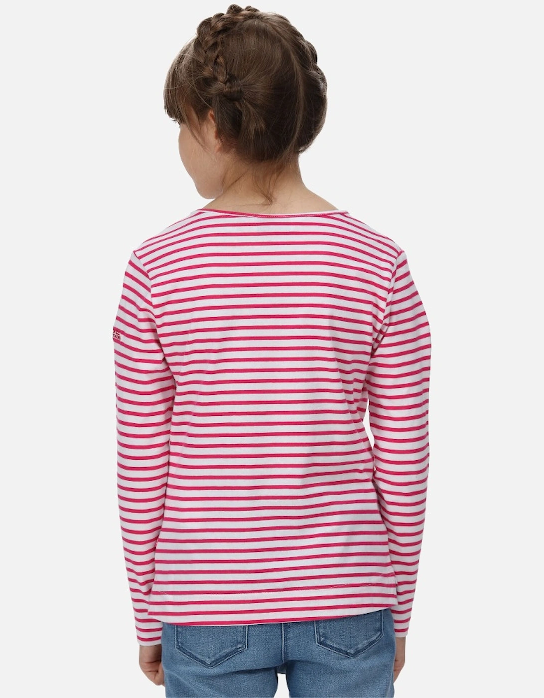 Girls Clarabee Coolweave Cotton Long Sleeve Top