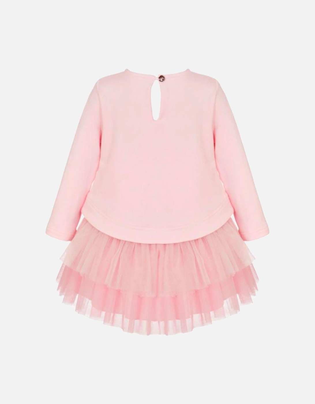 Girls Pink Tulle Rabbit Dress