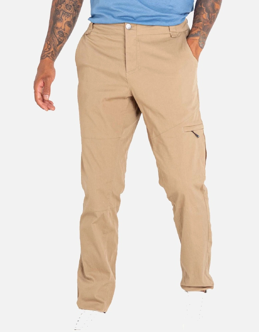 Mens Tuned In Offbeat Cotton Walking Trousers, 5 of 4