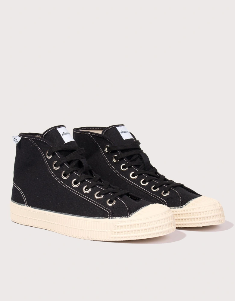 Contrast Stitch Star Dribble Hi-Top