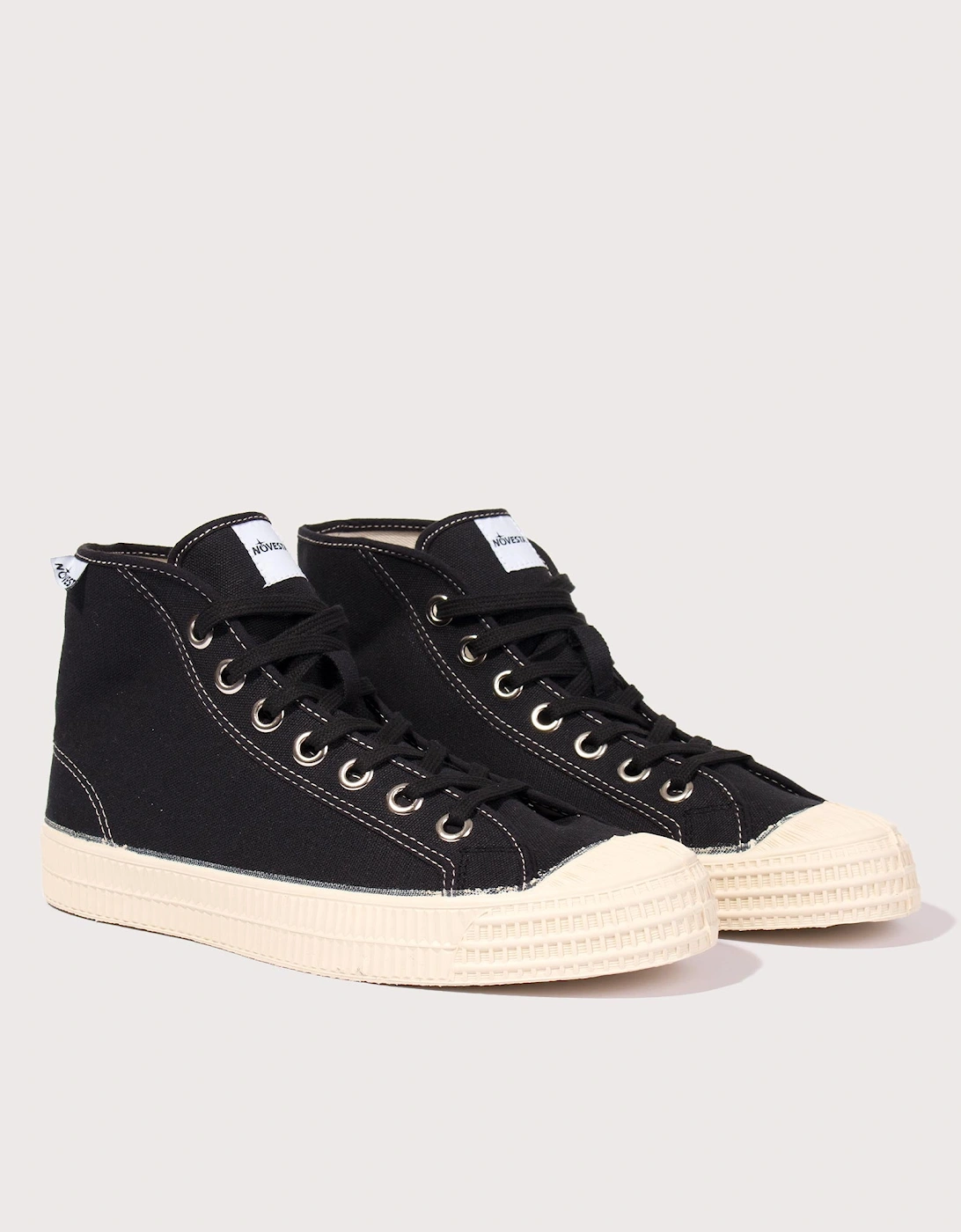 Contrast Stitch Star Dribble Hi-Top