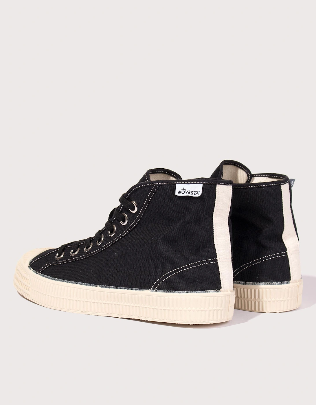 Contrast Stitch Star Dribble Hi-Top