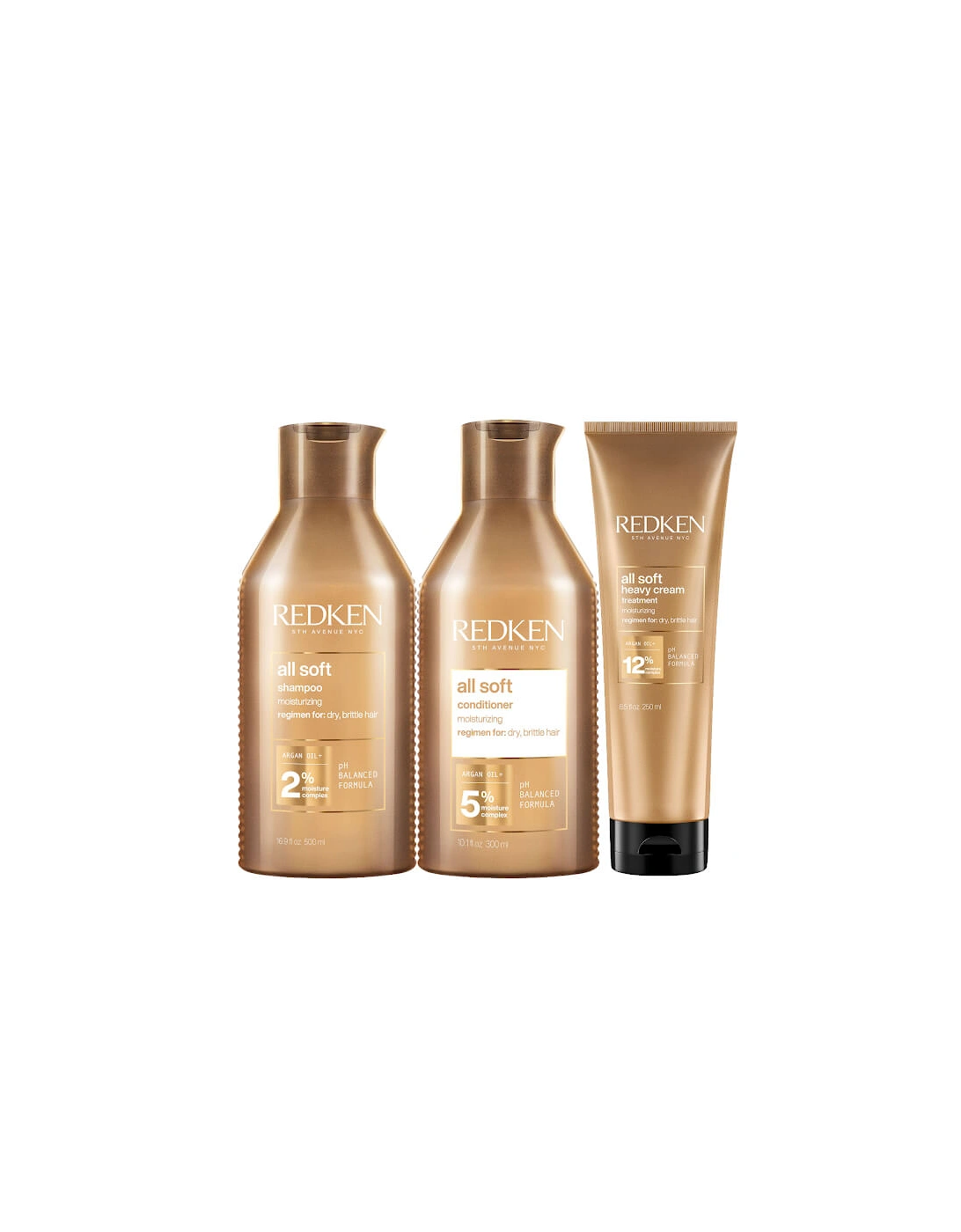 All Soft Thick Hair Care Pack (3 Products) - Redken, 2 of 1