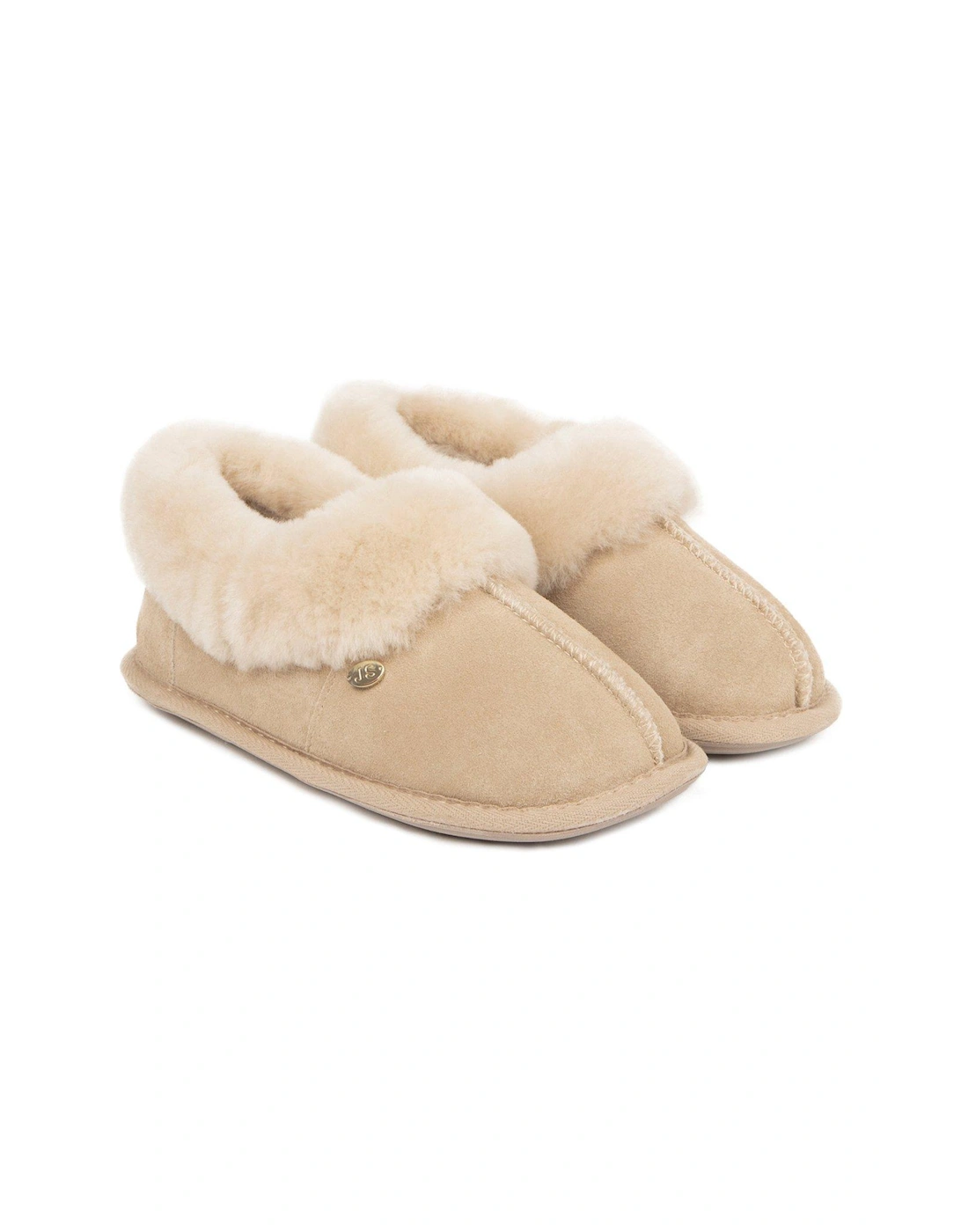 Classic Ladies Slippers - Brown, 2 of 1