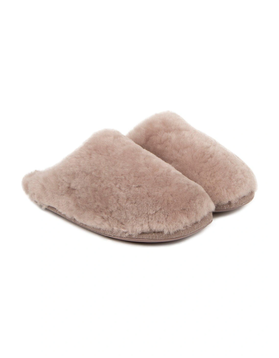 Louise ladies sheepskin slippers - Light Brown, 5 of 4