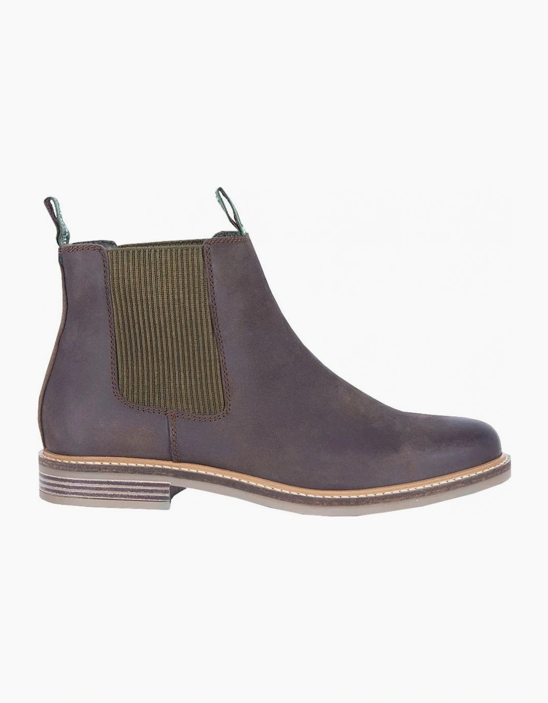 Men's Barbour Men's Chocolate Farsley Chelsea Boots - Purple - Size: 9